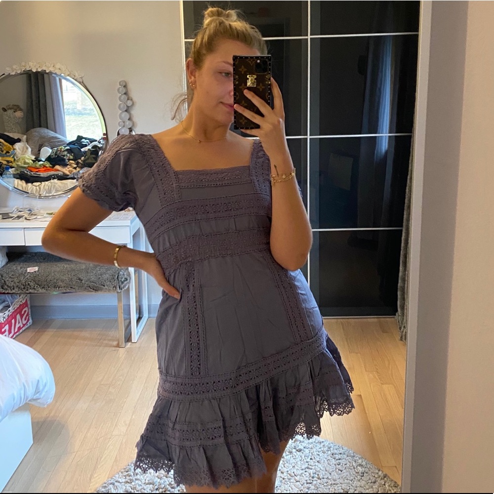VS purple dress